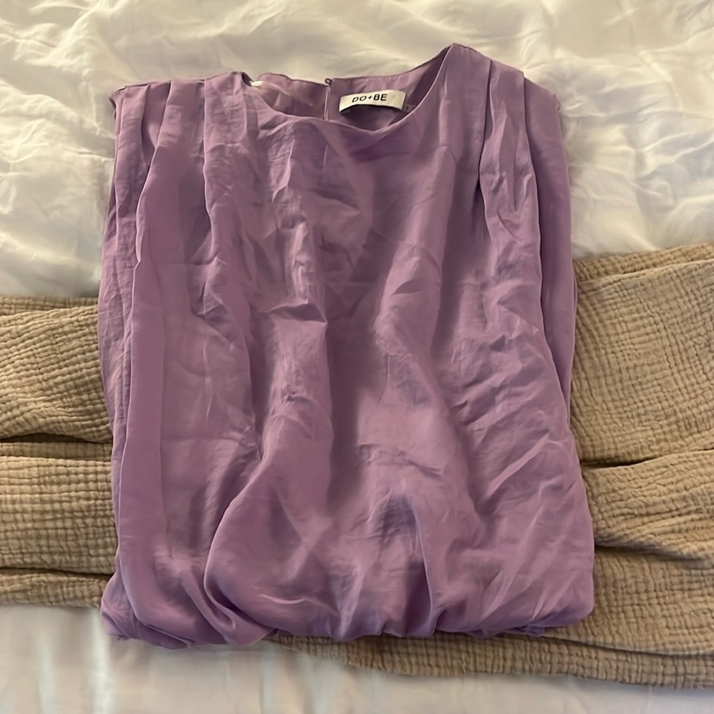 Purple Sleeveless Top